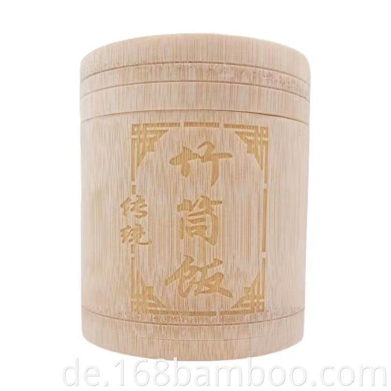 Bamboo Cosmetic Container